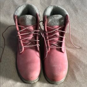 Rare Pink Timberlands